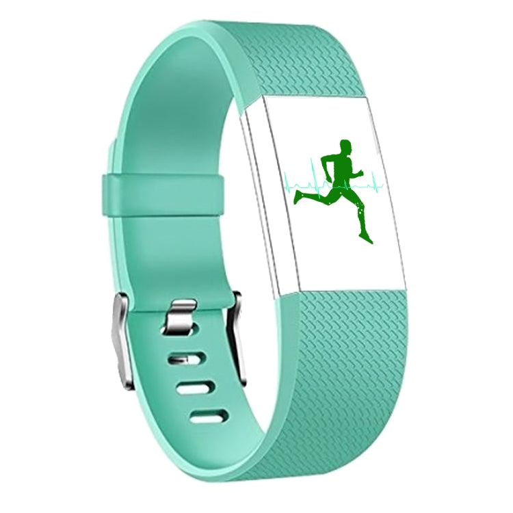 Square Pattern Adjustable Sport Watch Band for FITBIT Charge 2, Size: L, 12.5x8.5cm, L, Cyan, L, Pink, L, Red, L, Green, L, Rose Red, L, Grey, L, Sky Blue, L, Blue, L, White, L, Aqua Blue, L, Black, L, Light Pink, L, Light Purple, L, Mint Green        ...