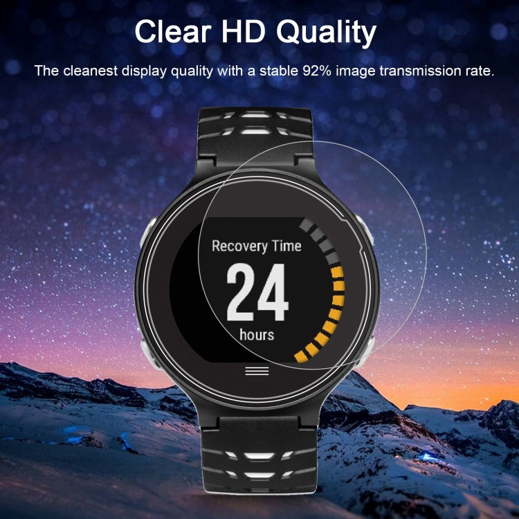 2 PCS ENKAY Hat-Prince for Garmin Forerunner 630 Smart Watch 0.2mm 9H Surface Hardness 2.15D Explosion-proof Tempered Glass Screen Film