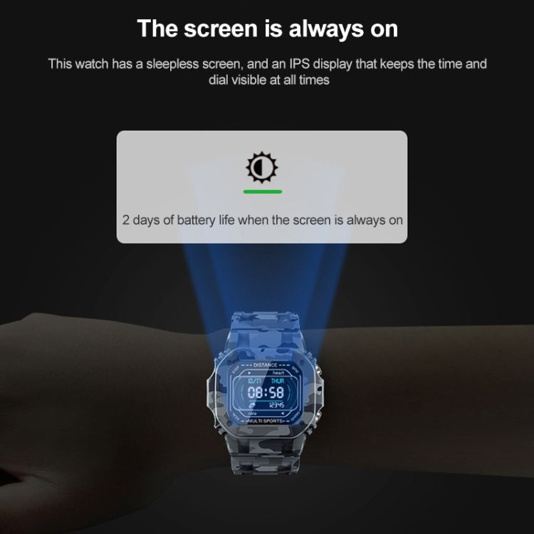 i2 Sports Smart Watch, Support Heart Rate / Blood Pressure / Oximeter Monitor