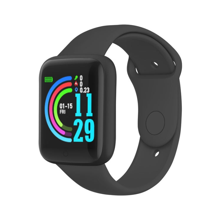 Montre connectée Y68M de 1,44 pouce, prise en charge de la fréquence cardiaque, de la pression artérielle et de la surveillance de l'oxygène dans le sang