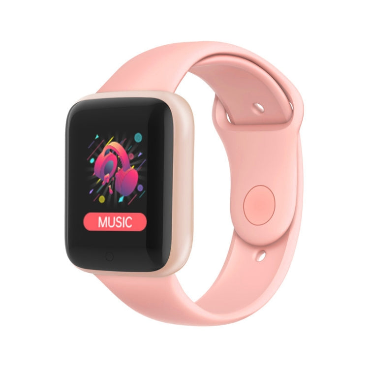 Montre connectée Y68M de 1,44 pouce, prise en charge de la fréquence cardiaque, de la pression artérielle et de la surveillance de l'oxygène dans le sang