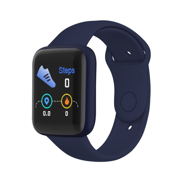 Montre connectée Y68M de 1,44 pouce, prise en charge de la fréquence cardiaque, de la pression artérielle et de la surveillance de l'oxygène dans le sang