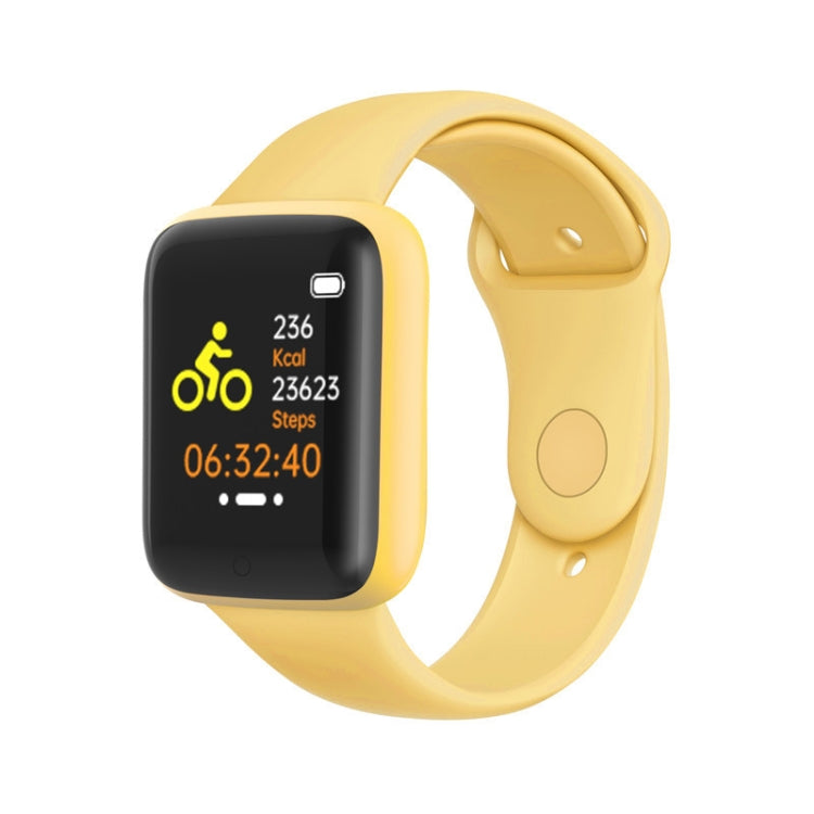 Montre connectée Y68M de 1,44 pouce, prise en charge de la fréquence cardiaque, de la pression artérielle et de la surveillance de l'oxygène dans le sang