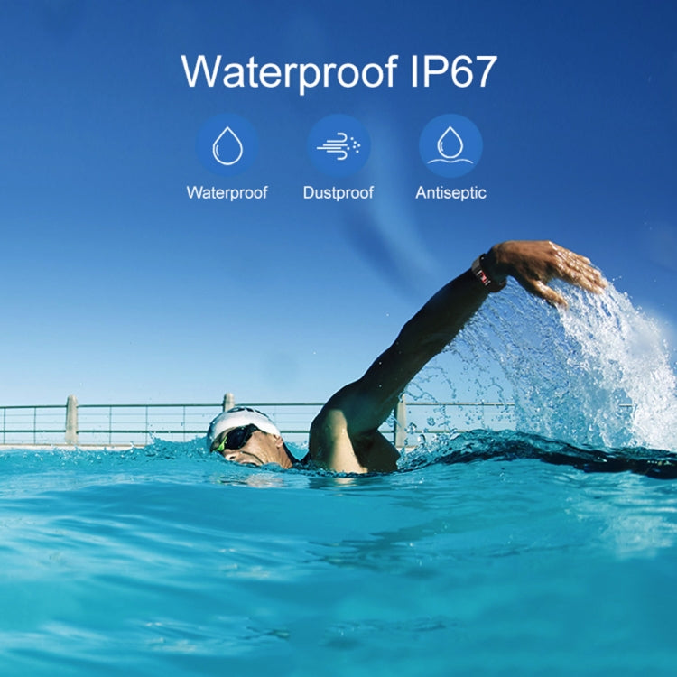 TLW B6 Fitness Tracker 0.96 inch TFT Screen Wristband Smart Bracelet, IP67 Waterproof, Support Sports Mode / Continuous Heart Rate Monitor / Sleep Monitor / Information Reminder, B6 Black, B6 Blue, B6 Red