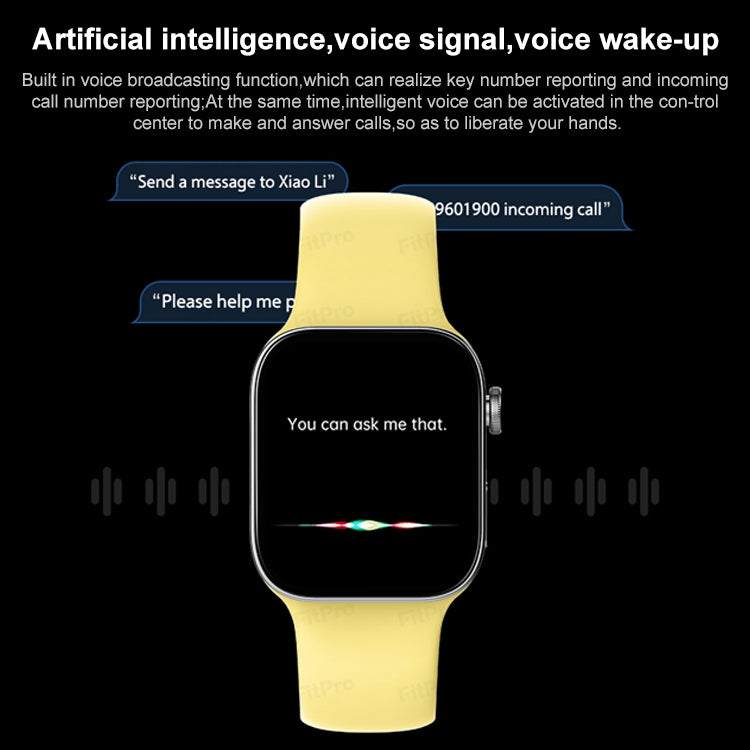 T500+MAX 1.69 inch HD Screen Smart Wristband, Support Bluetooth Calling/Heart Rate Monitoring