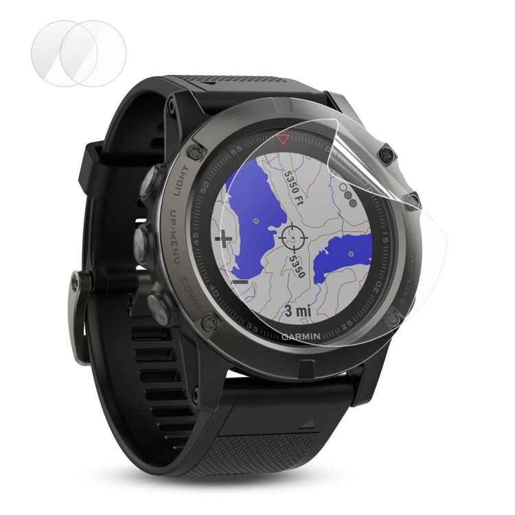 Lot de 2 films protecteurs d'écran HD ENKAY Hat-Prince pour montre connectée Garmin Fenix ​​5X