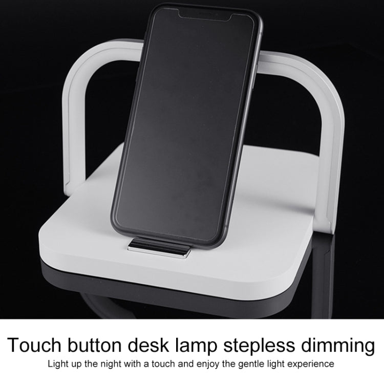 Lampe de bureau tactile LED avec chargeur sans fil portable XM9902