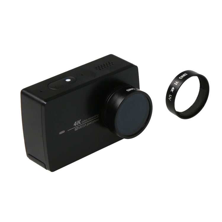 SING for Xiaomi Xiaoyi Yi II Sport Action Camera Proffesional 4K UV Filter, 4K UV Filter