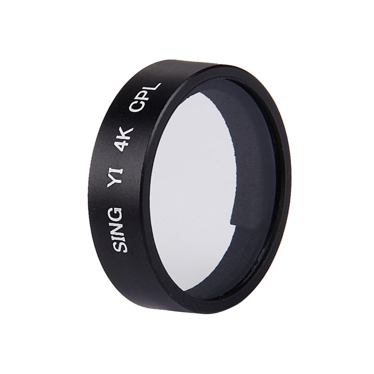 SING for Xiaomi Xiaoyi Yi II Sport Action Camera Proffesional 4K CPL Filter, 4K CPL Filter