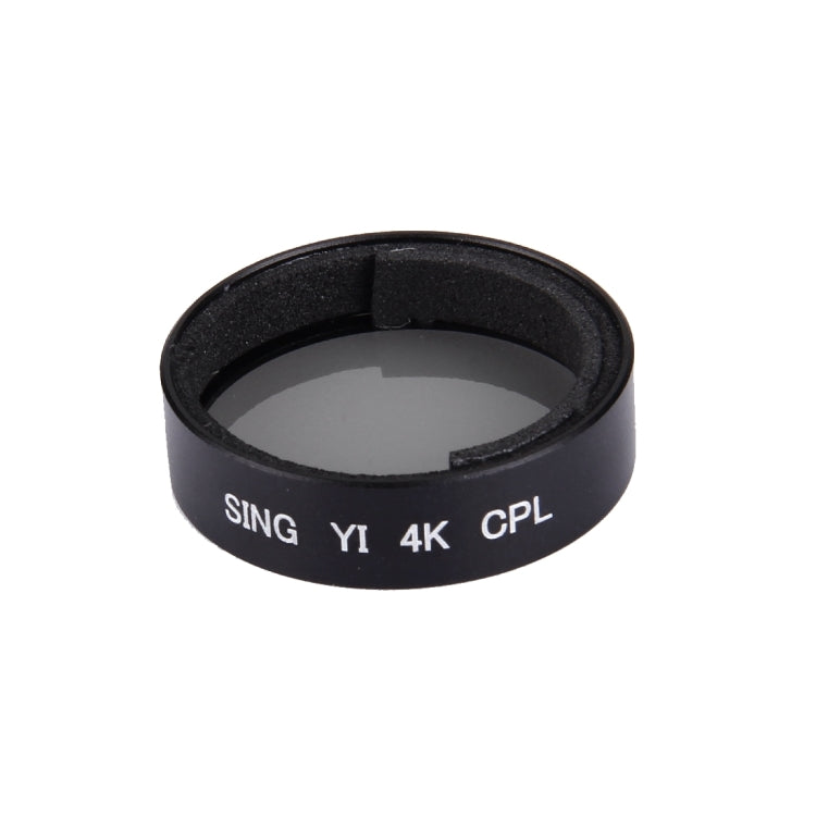 SING for Xiaomi Xiaoyi Yi II Sport Action Camera Proffesional 4K CPL Filter, 4K CPL Filter