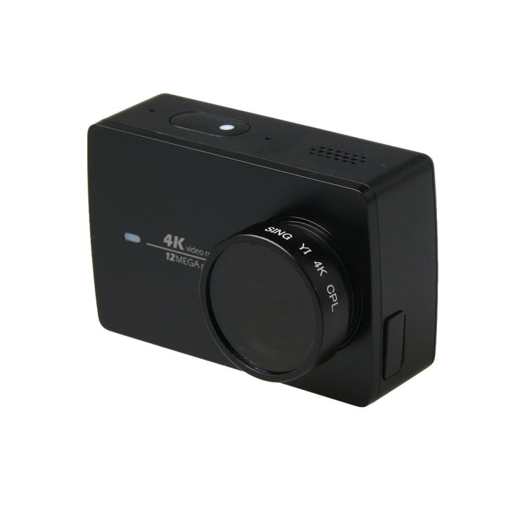 SING for Xiaomi Xiaoyi Yi II Sport Action Camera Proffesional 4K CPL Filter, 4K CPL Filter