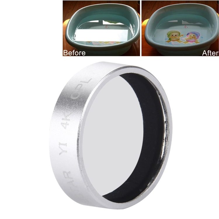 JUNESTAR for Xiaomi Xiaoyi Yi II 4K Sport Action Camera Proffesional CPL Filter