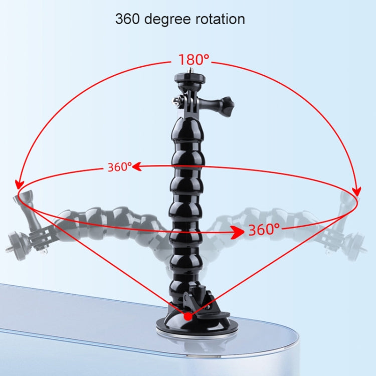 Extended Suction Cup Jaws Flex Clamp Mount, Extended Suction Cup Mount