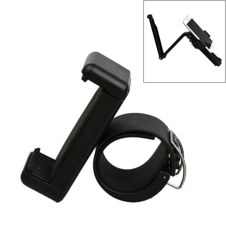 Mobile Phone Clip Holder for GoPro & SJCAM & Xiaoyi Handheld Selfie Monopod, Dig Clip Port Diameter: 2.6cm-3cm, Diameter: 2.6cm-3cm