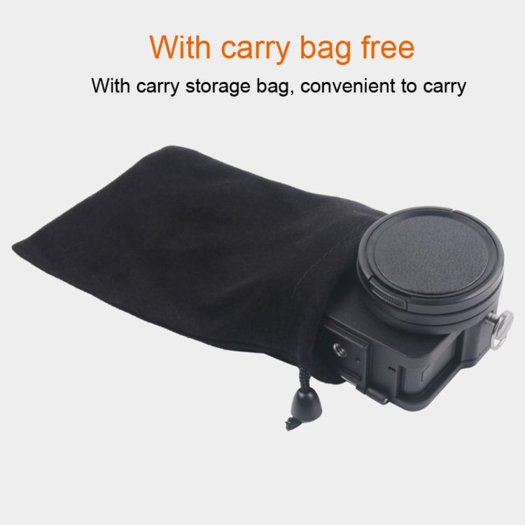 Housing Shell CNC Aluminum Alloy Protective Cage with Insurance Frame & 52mm UV Lens for GoPro HERO7 Black /6 /5, 52mm UV Black, 52mm UV Blue, 52mm UV Red