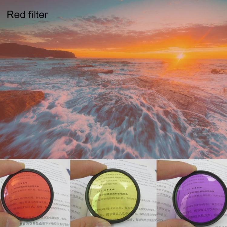 JUNESTAR 11 in 1 Proffesional 52mm Lens Filter(CPL + UV + ND8 + ND4 + ND2 + Star 8 + Red + Yellow + FLD / Purple) & Waterproof Housing Case Adapter Ring & Lens Protective Cap for GoPro HERO4 / 3+ / 3 & Xiaomi Xiaoyi Yi I / II 4K Sport Action Camera����...