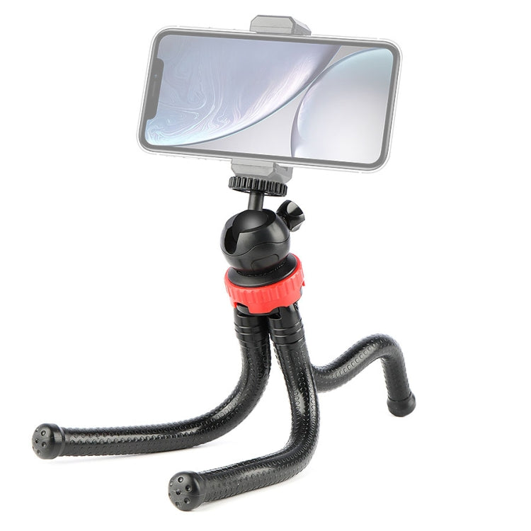 MZ305 Mini Octopus Flexible Tripod Holder with Ball Head for SLR Cameras, GoPro HERO10 Black / HERO9 Black / HERO8 Black /7 /6 /5 /5 Session /4 Session /4 /3+ /3 /2 /1, DJI Osmo Action, Xiaoyi and Other Action Cameras, Cellphone, Size:30cmx5cm, MZ305