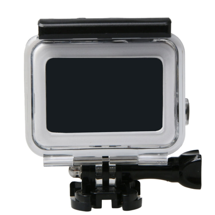 For GoPro HERO6 /5 Black 60m Underwater Waterproof Housing Diving Case with Touch Screen Back Door & Filter / Buckle Basic Mount & Screw, No Need to Disassemble Lens, 60m Waterproof