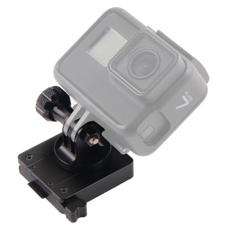 GP244-B Aluminum Mount for GoPro, Insta360, DJI and Other Action Cameras and NVG Mount Base, GP244-B