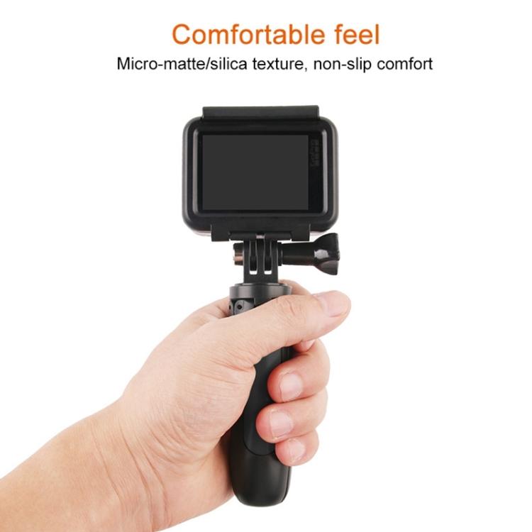 GP446 Multifunctional Mini Fixed Tripod for GoPro, Insta360, DJI and Other Action Cameras, GP446 (Black), GP446 (Grey), GP446 (Blue), GP446 (Red)