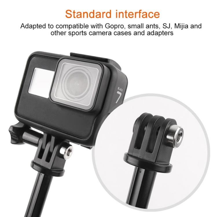 GP446 Multifunctional Mini Fixed Tripod for GoPro, Insta360, DJI and Other Action Cameras, GP446 (Black), GP446 (Grey), GP446 (Blue), GP446 (Red)