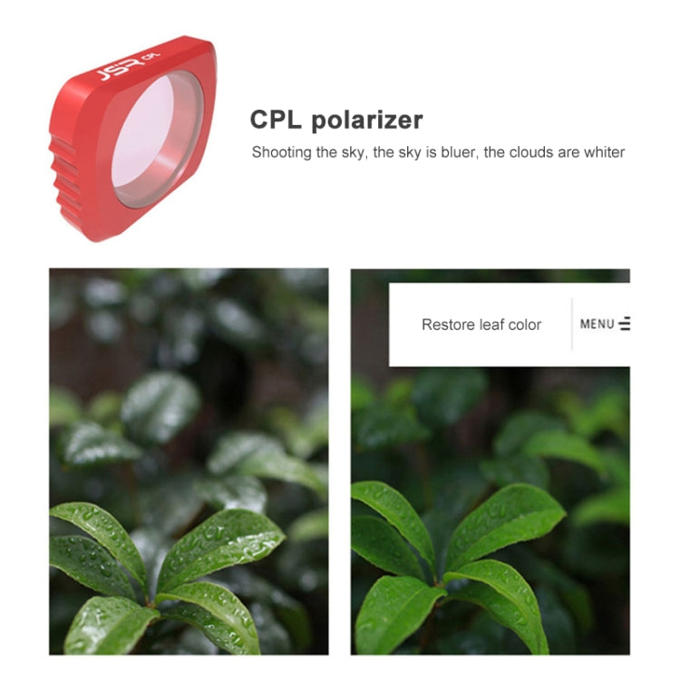 JSR 5 in 1 CR Super Wide Angle Lens 12.5X Macro Lens + CPL Lens + Star + ND16 Lens Filter Set for DJI OSMO Pocket, Macro Lens+CPL+ Star+ND16+CR