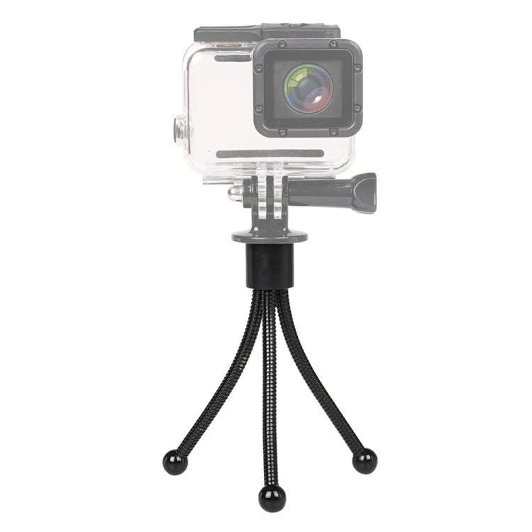 Mini Metal Desktop Tripod Mount with UNC1/4 screw interface, Max Load: 0.6kg, Mini Metal Desktop