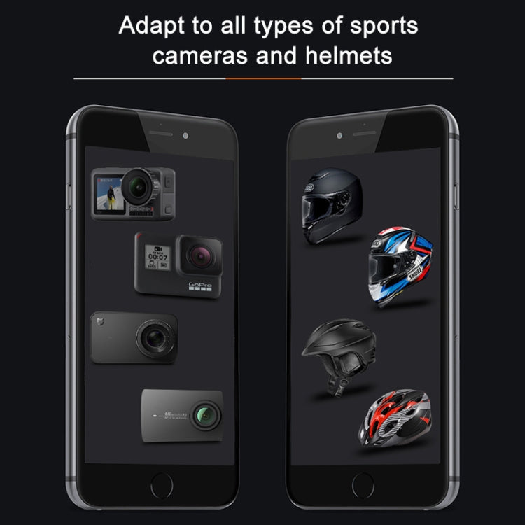 Helmet Belt Mount for GoPro, Insta360, DJI and Other Action Cameras, Helmet Belt Mount