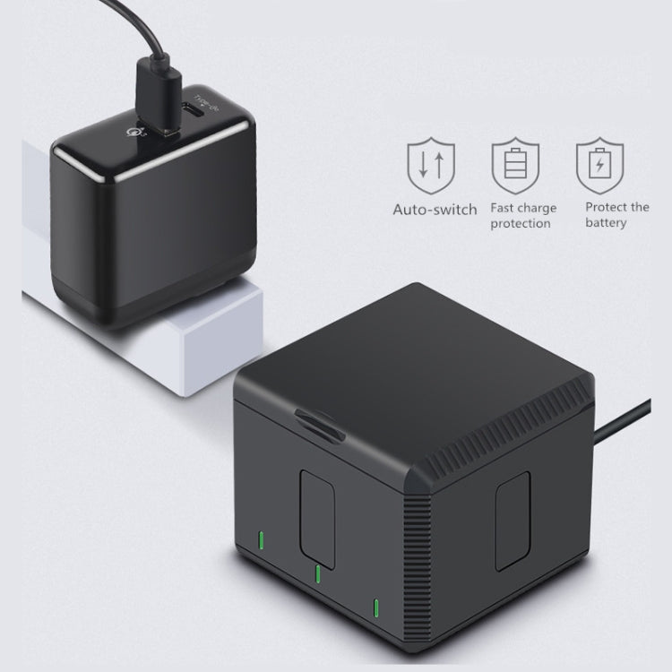 RUIGPRO 5V 3A QC 3.0 + PD Quick Charger Power Adapter for DJI OSMO Action, US Plug, Power Adapter