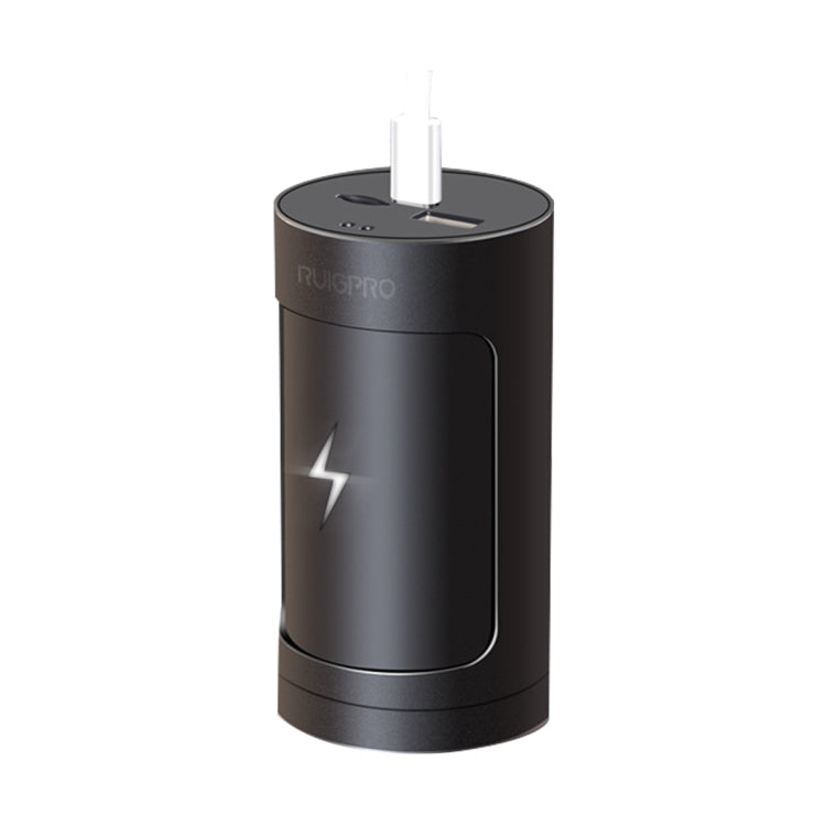 RUIGPRO for GoPro HERO8 Black /7 /6 /5 3-channel Battery Charger Wireless Charger Battery Case with  LED Indicator Light