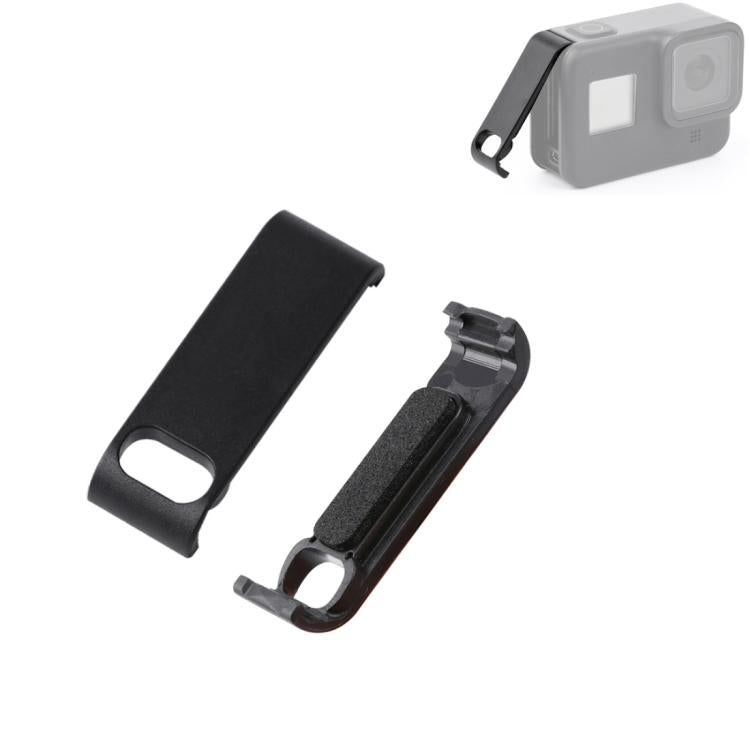 Sports Camera Rechargeable Battery Replacement Cover Side Cover for GoPro HERO8, Side Cover for GoPro HERO8