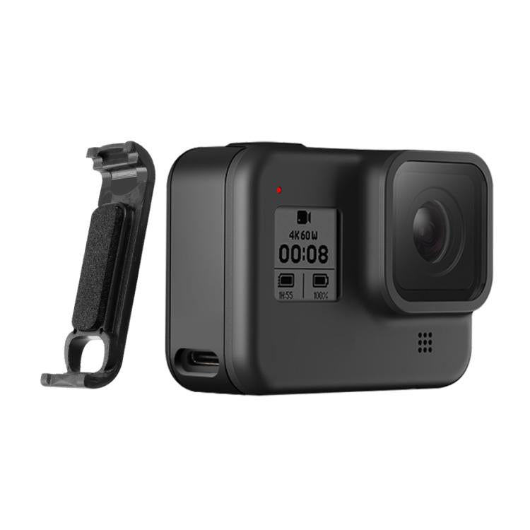 Sports Camera Rechargeable Battery Replacement Cover Side Cover for GoPro HERO8, Side Cover for GoPro HERO8