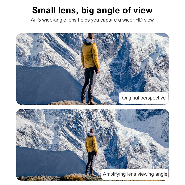 For DJI Air 3 STARTRC Drone Wide-Angle Lens Filter, For DJI Air 3