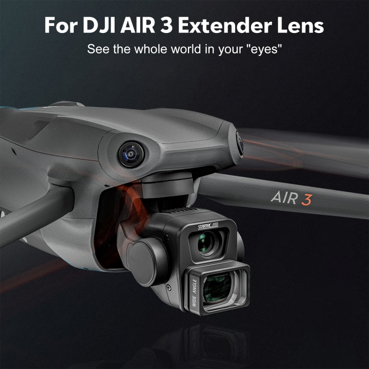 For DJI Air 3 STARTRC Drone Wide-Angle Lens Filter, For DJI Air 3