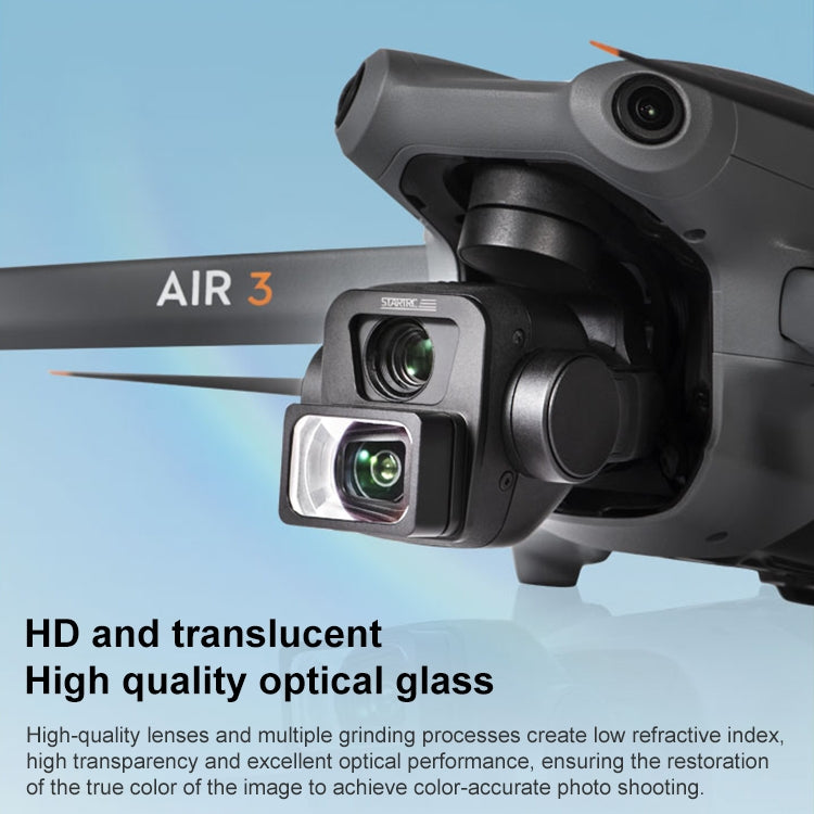 For DJI Air 3 STARTRC Drone Wide-Angle Lens Filter, For DJI Air 3
