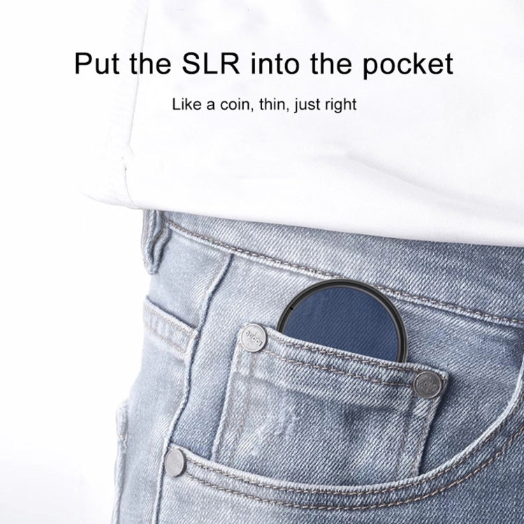 RUIGPRO for GoPro HERO10 Black / HERO9 Black Professional 52mm CPL Lens Filter with Filter Adapter Ring & Lens Cap