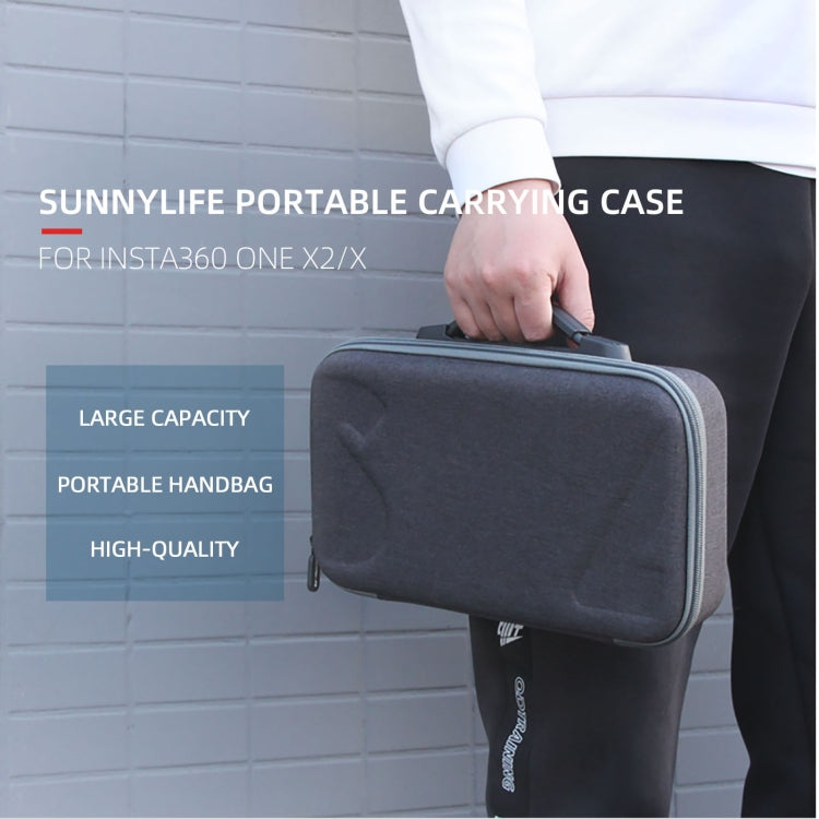 Sunnylife IST-B193 Storage Bag Case Handbag for Insta360 ONE X2 / X, For Insta360 ONE X2 / X