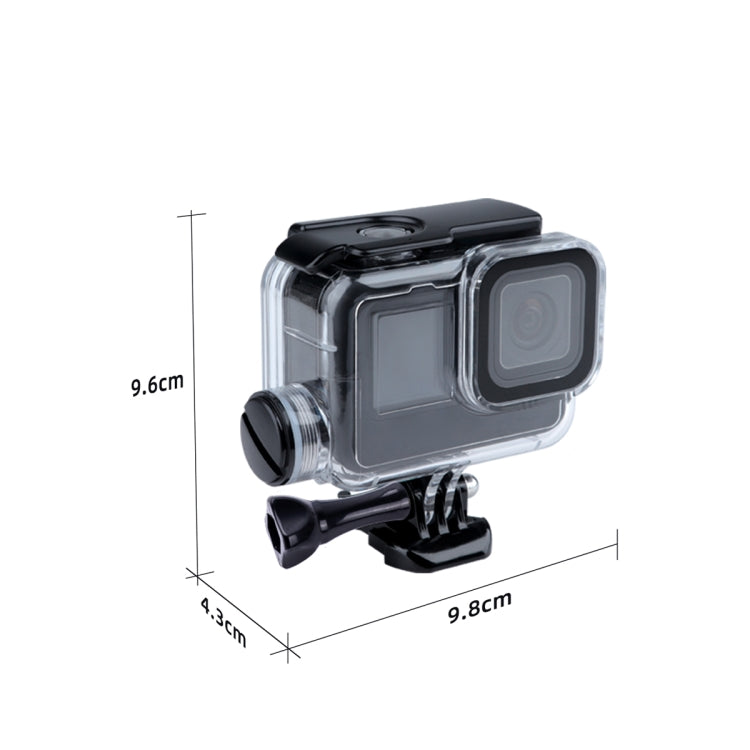 For GoPro HERO10 Black / HERO9 Black 30m Charging Waterproof Housing Case with Buckle Basic Mount & Screw, For GoPro HERO9 Black / Charging