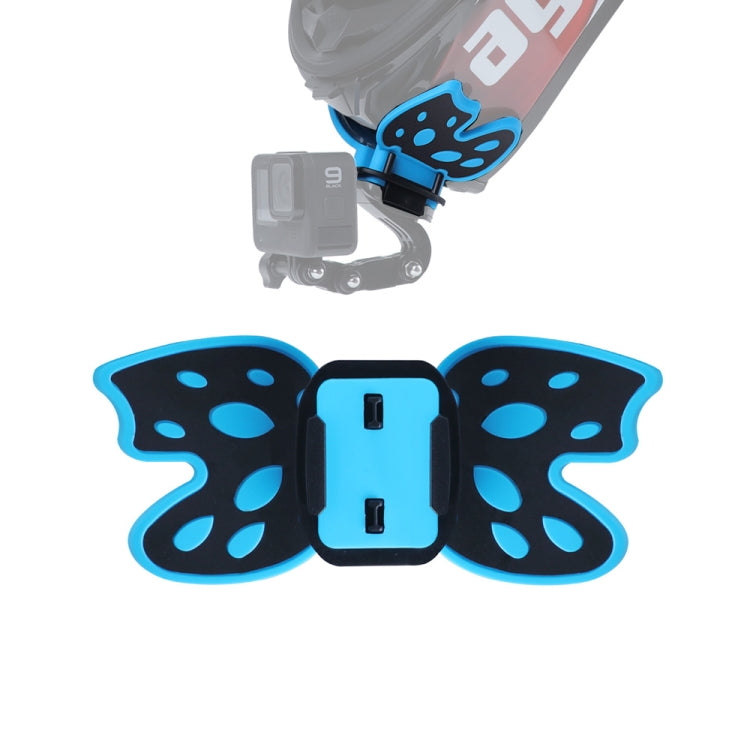 Butterfly Helmet Mount Adapter for GoPro, Insta360, DJI and Other Action Cameras, Butterfly Helmet Mount