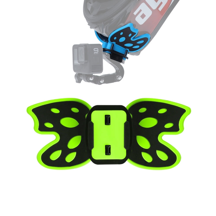Butterfly Helmet Mount Adapter for GoPro, Insta360, DJI and Other Action Cameras, Butterfly Helmet Mount