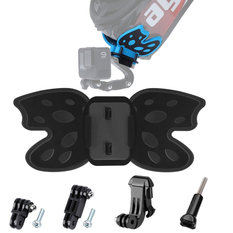 Butterfly Helmet Mount Adapter for GoPro, DJI & Action Cameras