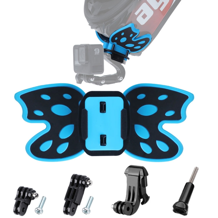 Butterfly Helmet Mount Adapter for GoPro, DJI & Action Cameras
