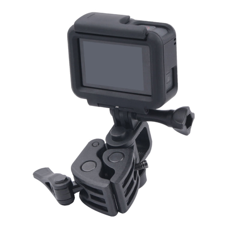 Clamp Mount Connecting Adapter Kit with Waterproof Back Cover for GoPro HERO6 /5, Clamp Mount