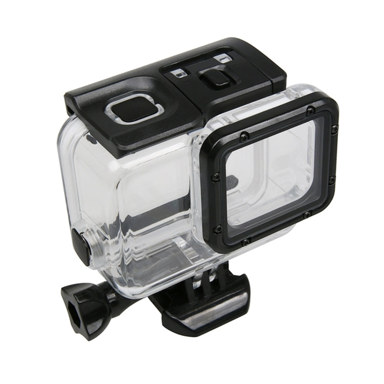 For GoPro HERO6 /5 Touch Screen 45m Waterproof Housing Protective Case with Buckle Basic Mount & Screw, No Need to Remove Lens, 45m Waterproof