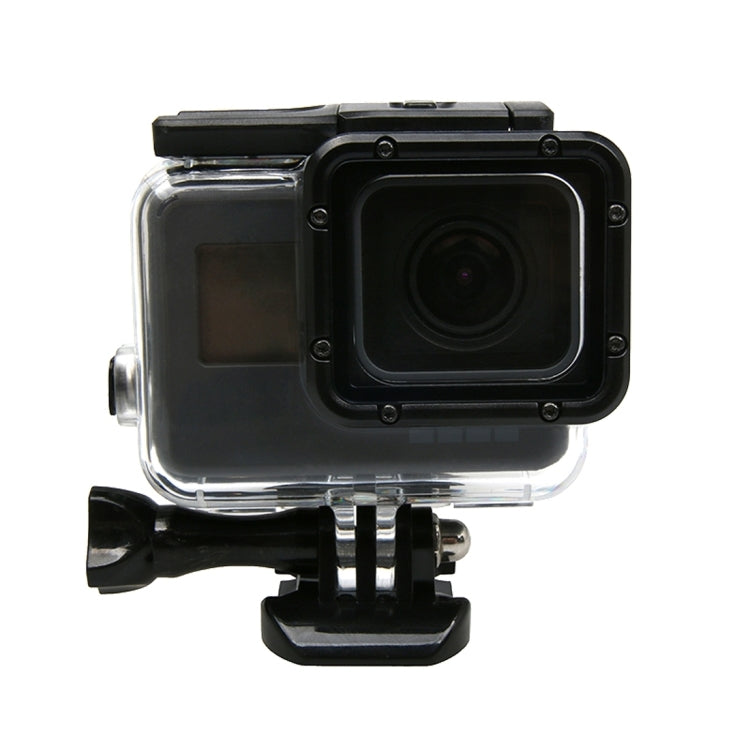 For GoPro HERO6 /5 Touch Screen 45m Waterproof Housing Protective Case with Buckle Basic Mount & Screw, No Need to Remove Lens, 45m Waterproof