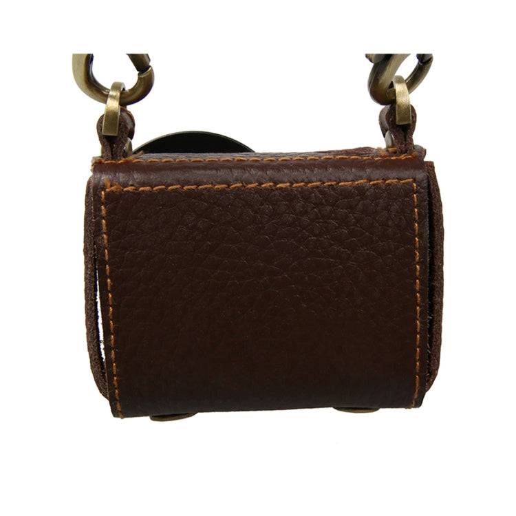 For GoPro HERO4 Litchi Texture Genuine Leather Protective Case with Sling, Litchi Texture (Brown), Litchi Texture (Black)