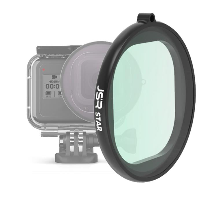 JSR Round Housing Star Effect Lens Filter for GoPro HERO8 Black, Star Effect Lens