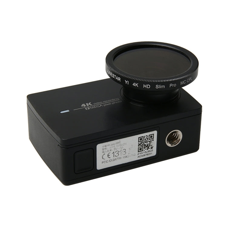 For Xiaomi Xiaoyi Yi II 4K Sport Action Camera Proffesional 34mm Lens Filter(CPL + UV + ND4+ ND2 + Star 6), 5 in 1