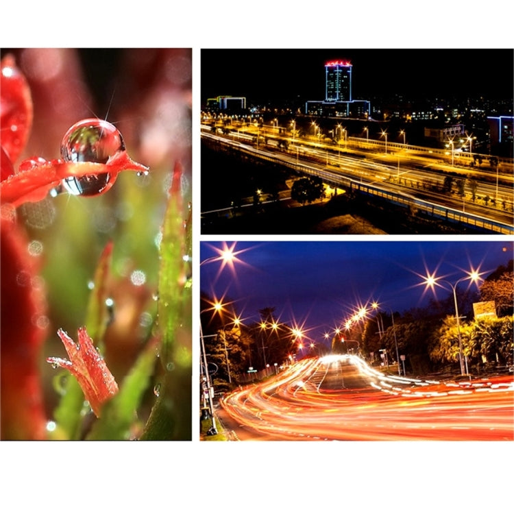 For Xiaomi Xiaoyi Yi II 4K Sport Action Camera Proffesional 34mm Lens Filter(CPL + UV + ND4+ ND2 + Star 6), 5 in 1