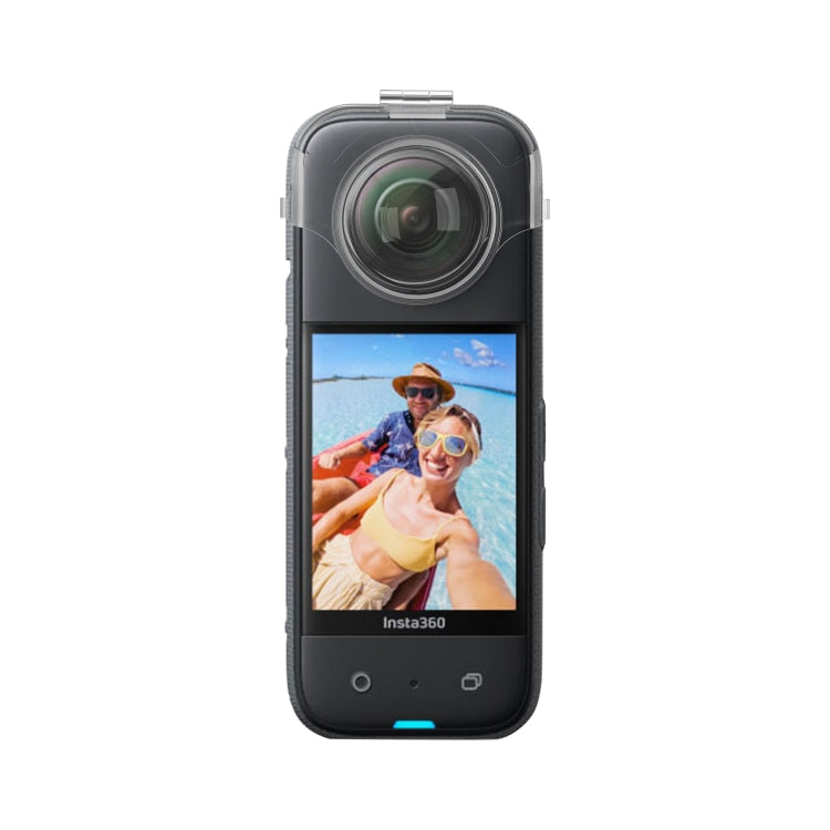 For Insta360 X3 STARTRC No Disassembly Transparent Lens Protection Cover, For Insta360 X3